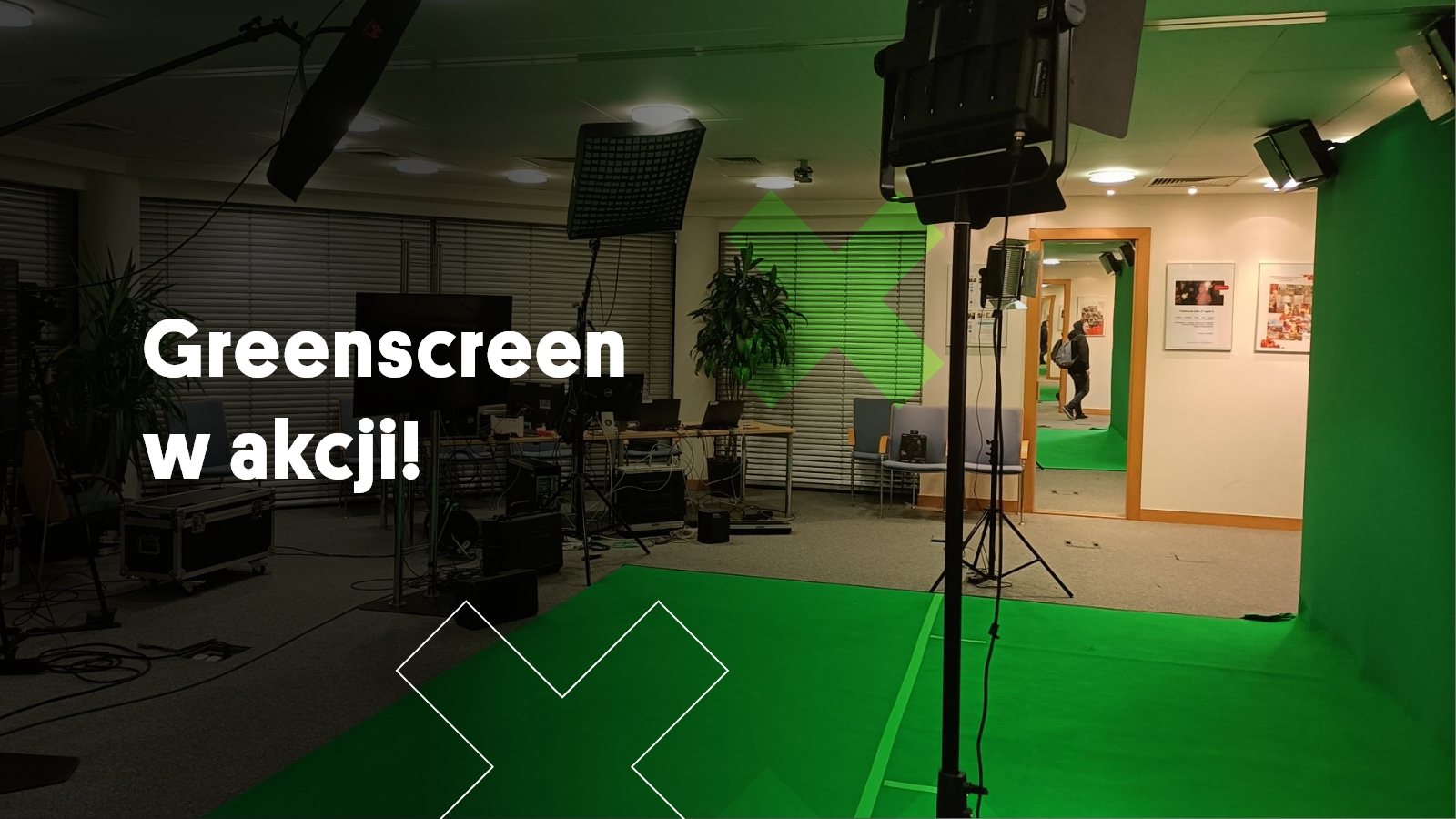 Studio green screen